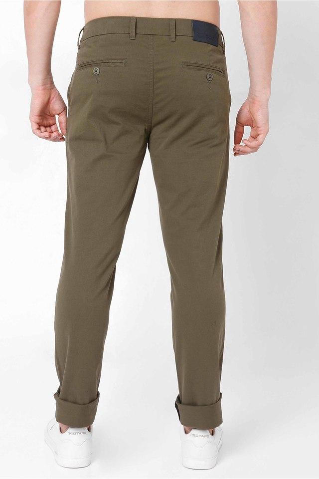 Straight leg hotsell casual trousers