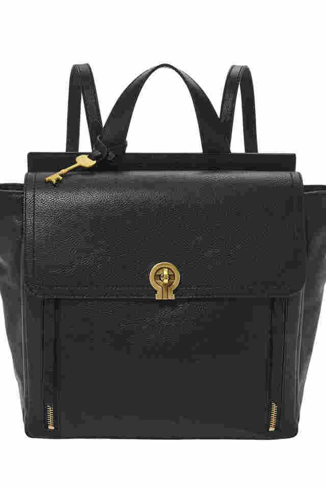 Black best sale fossil backpack