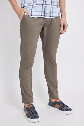 Tapered casual clearance trousers