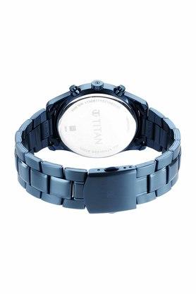 Titan best sale blue watch