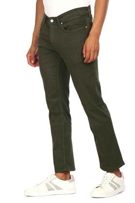 HDE Women's Jeans Jeggings Five Pocket Stretch Denim Pants Olive Green XL 