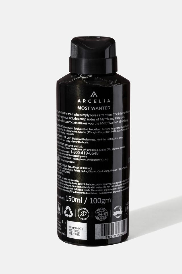 Buy ARCELIA Most Wanted Perfumed Deodorant for Men Shoppers Stop