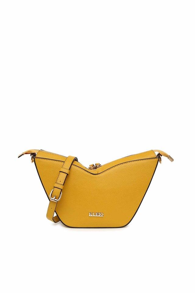 Buy Lemon & Pepper Exclusive by Shoppers Stop Womens Zip Closure Satchel  Handbag (Peach_Medium) at Amazon.in