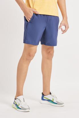 Buy SKECHERS Solid Polyester Regular Fit Men's Shorts