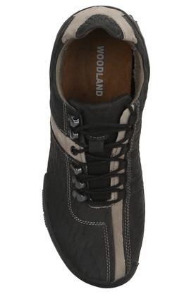 Woodland black formal shoes on sale price