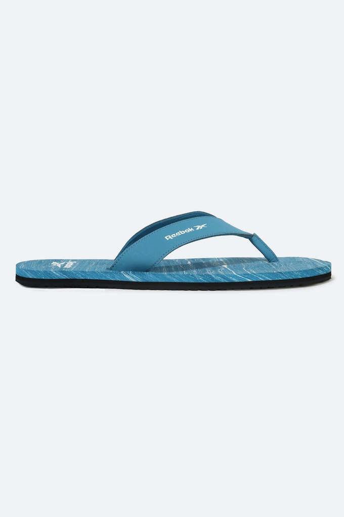 reebok blue floater sandals