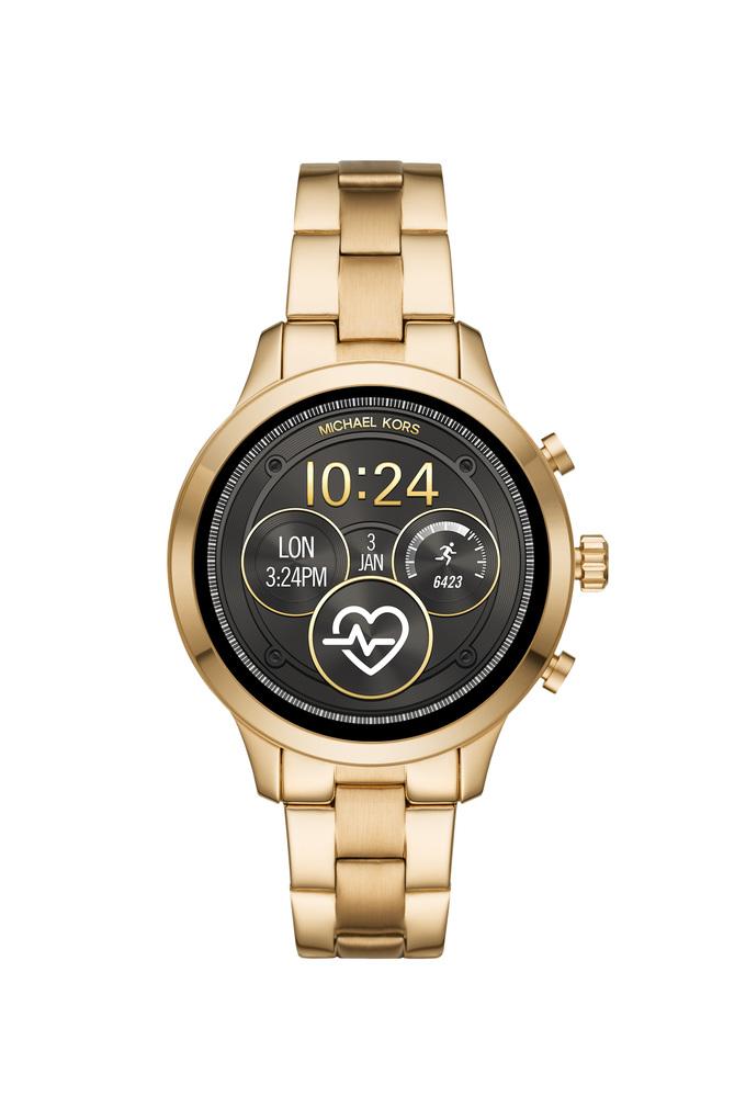 Buy MICHAEL KORS Womens Runway Black Dial Stainless Steel Digital  Smartwatch - MKT5045 | Shoppers Stop