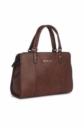 Handbag DAVID JONES Brown in Synthetic - 20795088