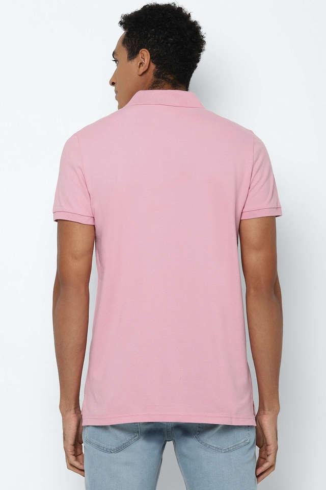 Buy Light Pink Patch Pocket Full Sleeve T-shirt Online - BeYOUng