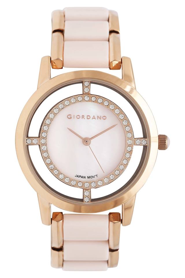 Giordano pink outlet dial watch