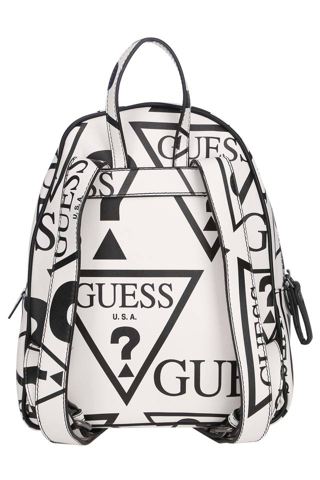 Guess white outlet backpack