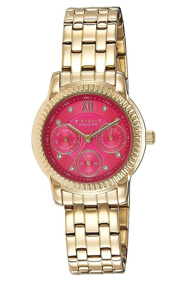 Citizen women's watch on sale with pink face