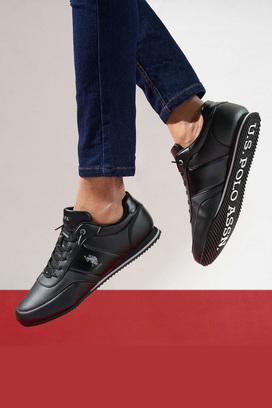 Us polo deals shoes black