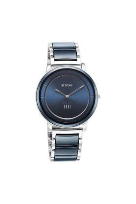 Buy Online Titan Ceramic Fusion Blue Dial Quartz Multifunction