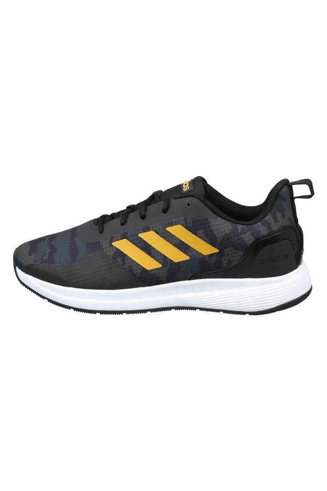 Buy ADIDAS Black Synthetic Lace Up Mens Casual Shoes