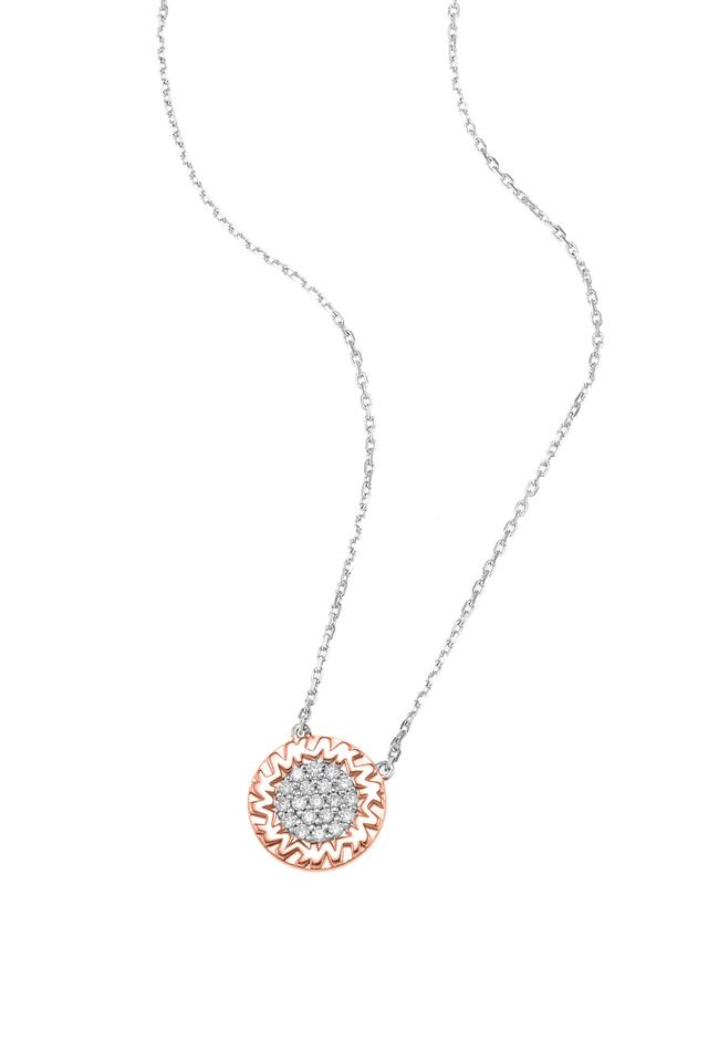 Two Tone Link Necklace | Rose Gold & Silver Link Necklace – REALM Fine +  Fashion Jewelry