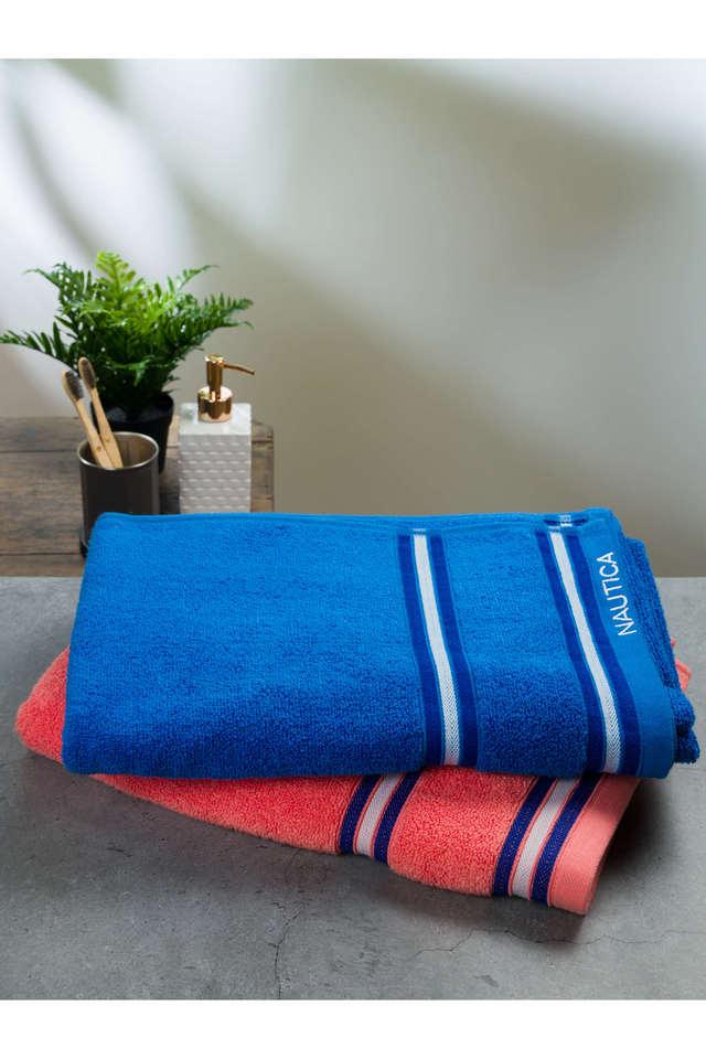 T-Fal Dual Terry Stripe Navy 2-pc. Kitchen Towel, Color: Navy