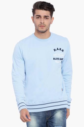 blue saint sweatshirt