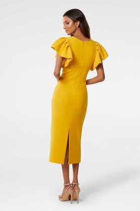 Forever new sale mustard dress