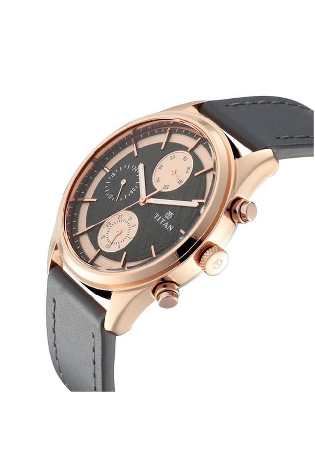 Titan rose shop gold watch mens