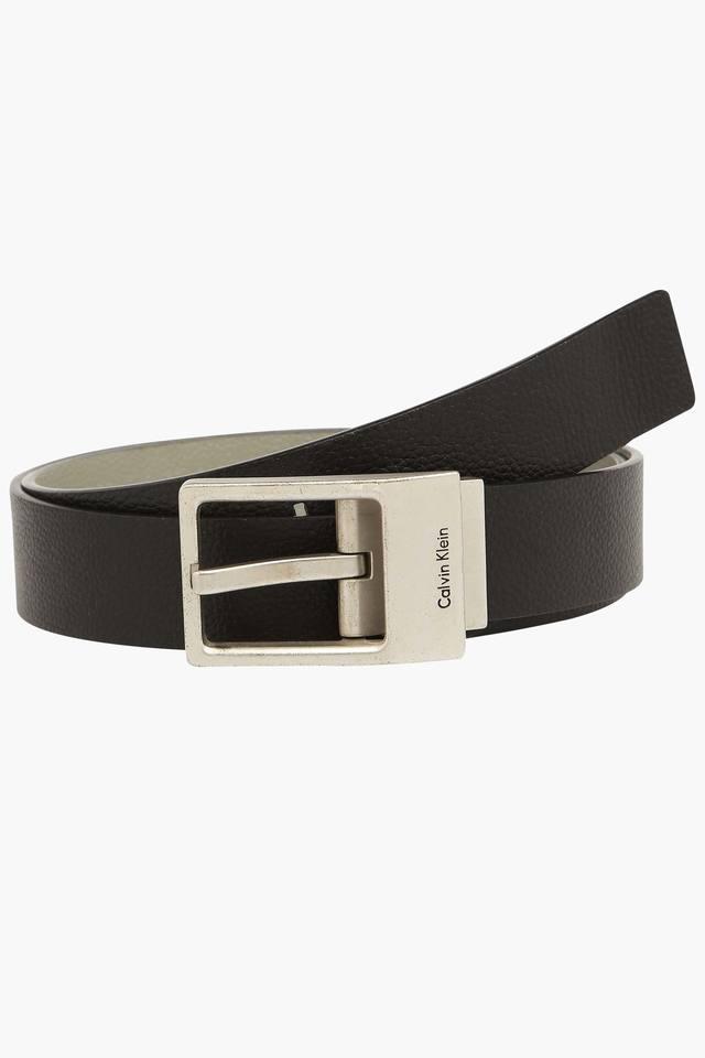 Calvin klein outlet leather belt