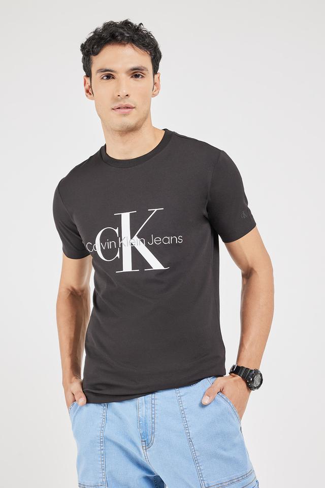 Ck round 2025 neck t shirt