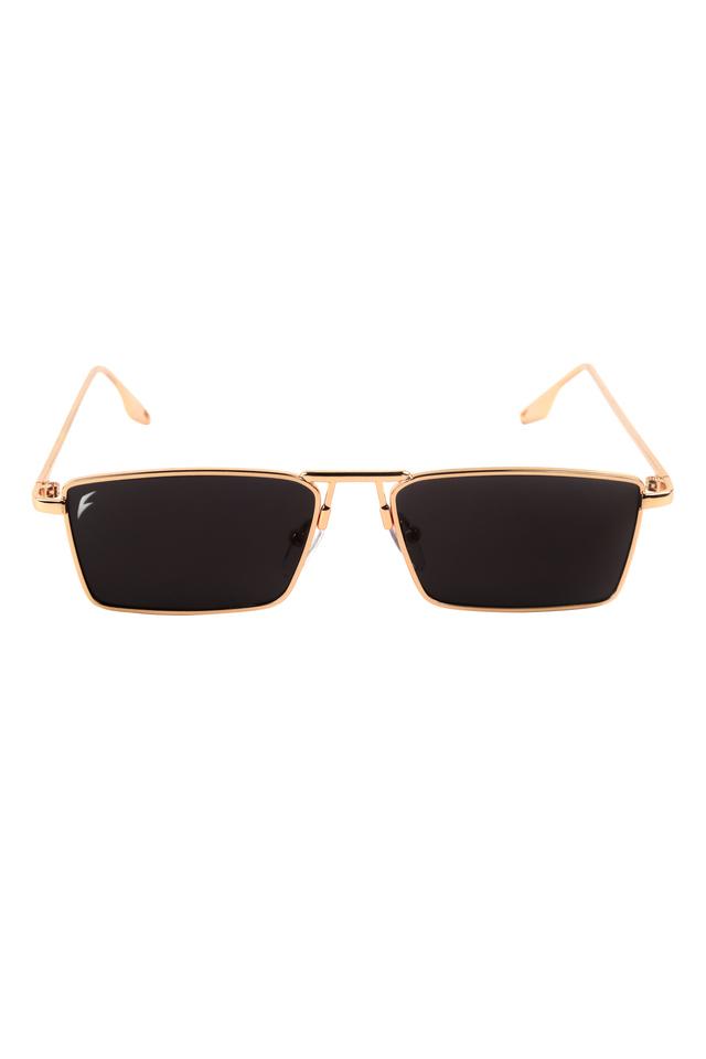 Black sunglasses with gold frame online