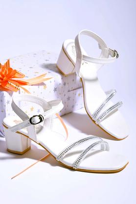 SHOETOPIA - White Sandals - 2