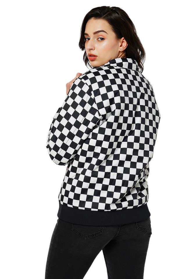 Buy MONTE CARLO Solid Polyester Regular Fit Women's Jacket | Shoppers Stop