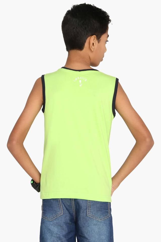 Boys sleeveless outlet t shirts