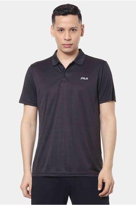 Mens Solid Polo T Shirt