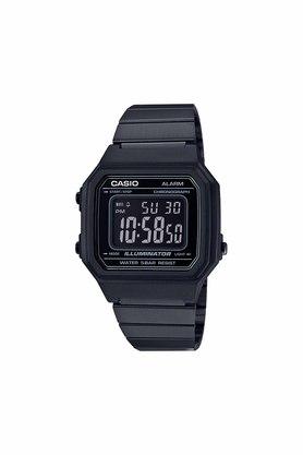 Black casio wrist discount watch