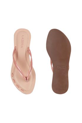 Nude discount flip flops