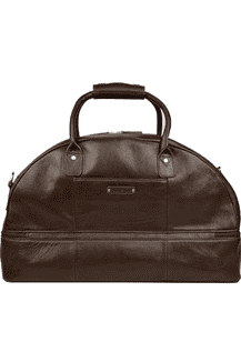 hidesign leather duffle bag