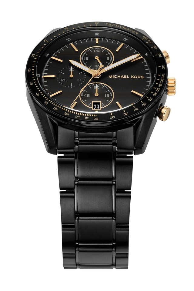 42 Dial MICHAEL KORS Watch Steel Buy For | Shoppers Chronograph Stainless Accelerator Black mm - Men MK9113I Stop