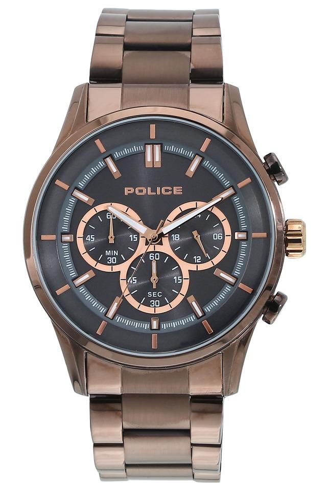 Buy POLICE Mens Black Dial Chronograph Watch | Shoppers Stop