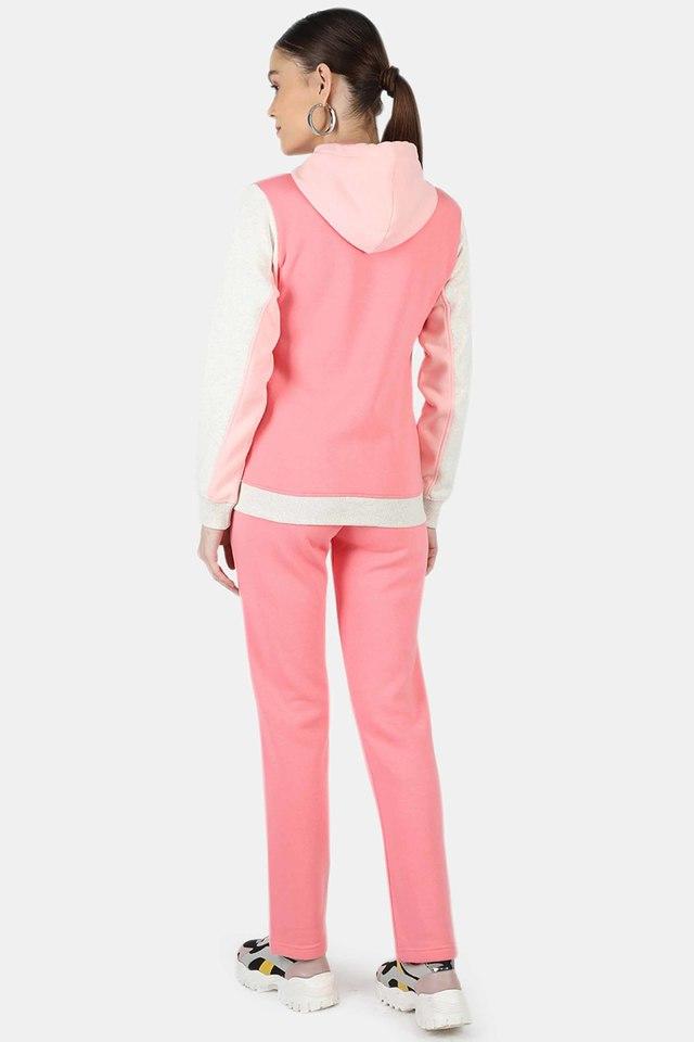 Plain best sale cotton tracksuit