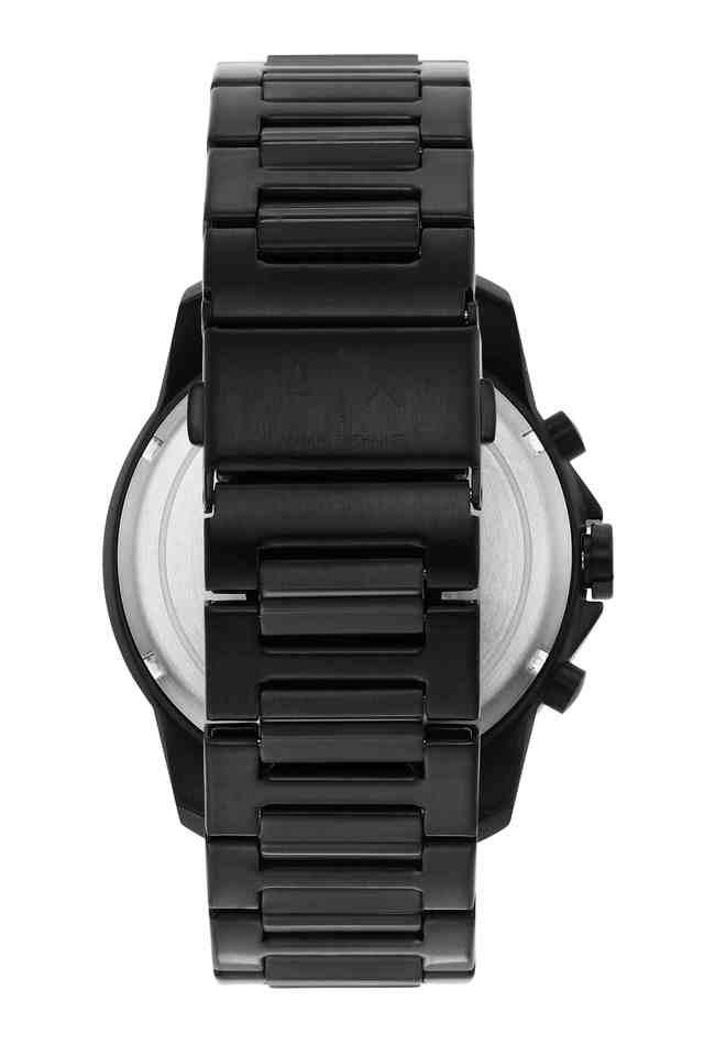 Buy ARMANI EXCHANGE Mens 44 mm Black Dial Stainless Steel