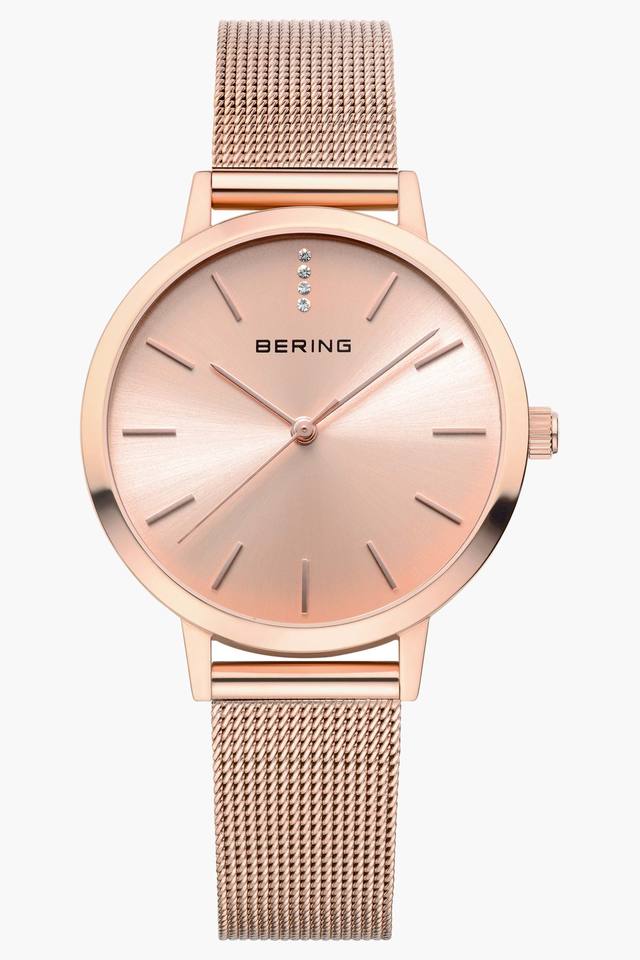 Bering classic 2025 rose gold