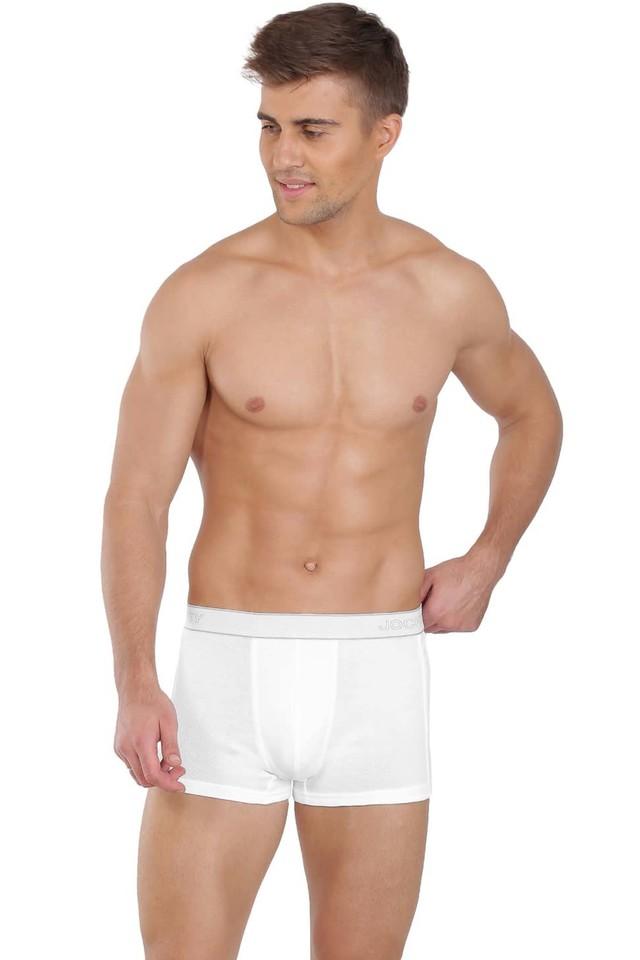 Buy JOCKEY White Men's Stretch Solid Briefs