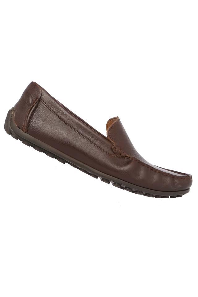 Buy CLARKS Brown Mens Leather Loafers Shoppers Stop