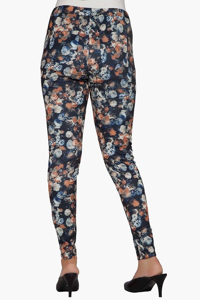 Floral Jeggings for Girls