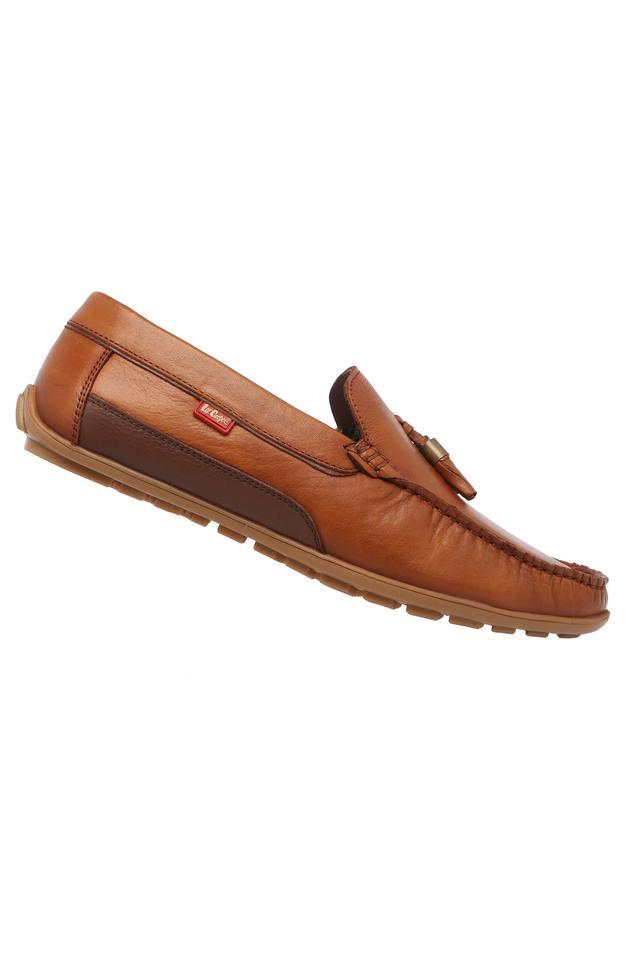 Buy LEE COOPER Mens Leather Slipon Loafers