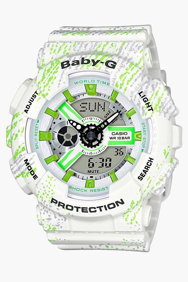 Womens BA 110TX 7ADR BX073 Baby G Analog Digital Watch