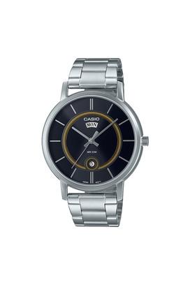 Buy CALVIN KLEIN Modern Skeleton Watch - Leather Men Analog for Shoppers | 25200216 Stop Dial Blue