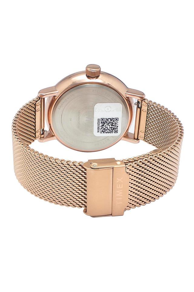 Full Moon Copper Wave Watch by Eduardo Milieris (Silver & Copper Men's Watch)  | Artful Home