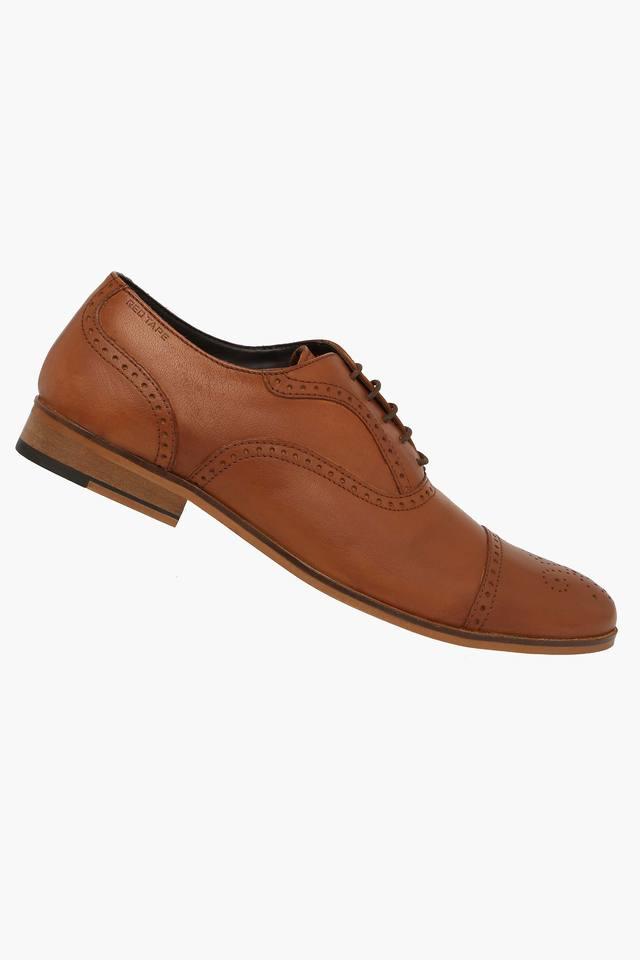 Tan colour shop formal shoes