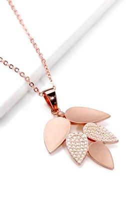 Giva rose gold deals pendant