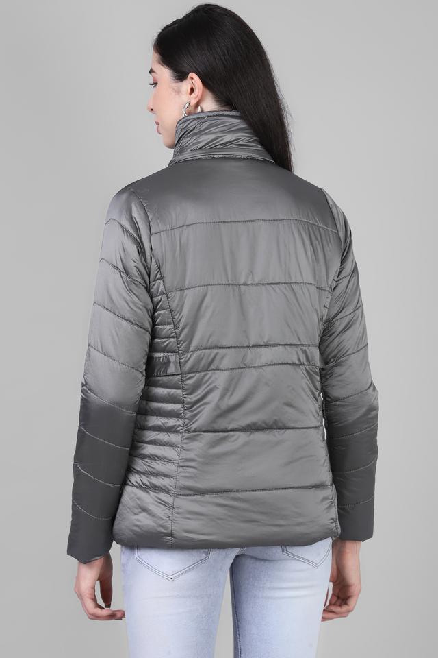 Grey windbreaker womens sale