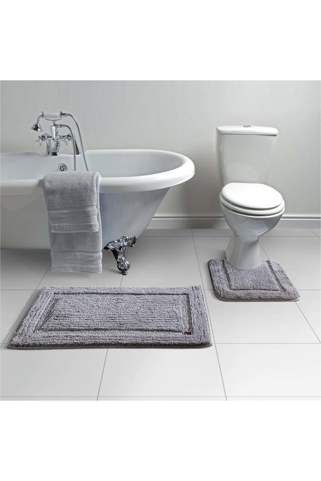 Buy SPREAD AntiSlip Microfiber Ultra Soft Bath Mat 40 x 60 cm Carbon
